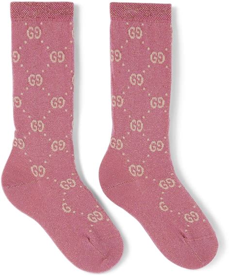 gucci pink and green socks|pink gucci socks kids.